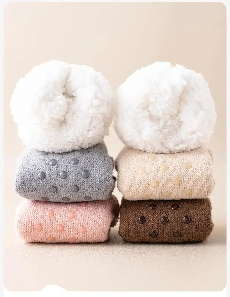 Warm Plush Slipper Socks